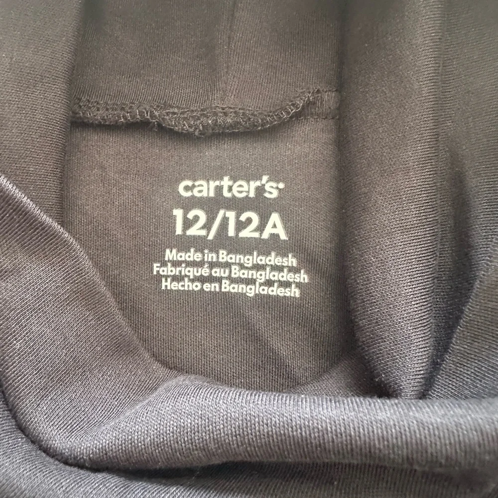 NWT Carter’s Boy’s Black Turtleneck size 12